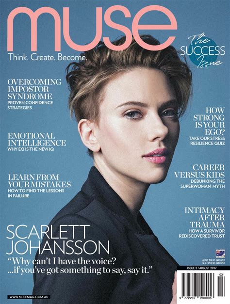 Scarlett Johansson Muse Magazine August Issue Celebmafia