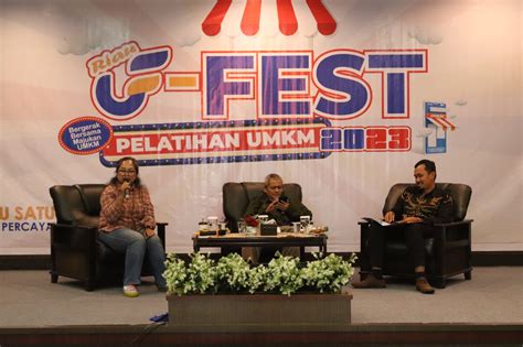 Majukan Umkm Kanwil Djpb Riau Selenggarakan Pelatihan Umkm Riau U Fest