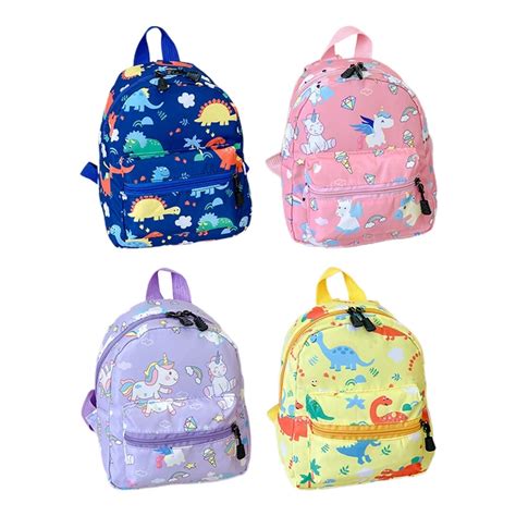 Sac Dos Tanche Motif De Dinosaure De Dessin Anim Pour Enfant Cartable