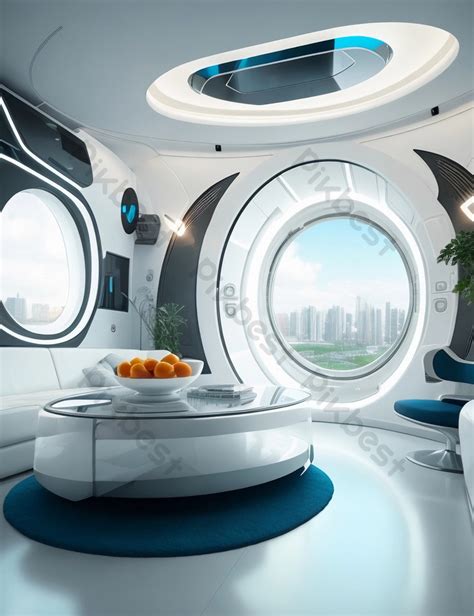 Futuristic Spaceship Interior Design Generative Ai Photo | JPG Free Download - Pikbest