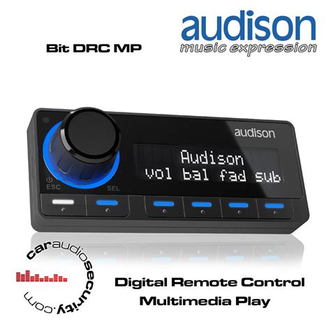 Audison Bit Drc Mp Digital Remote Control Multimedia Play Ebay