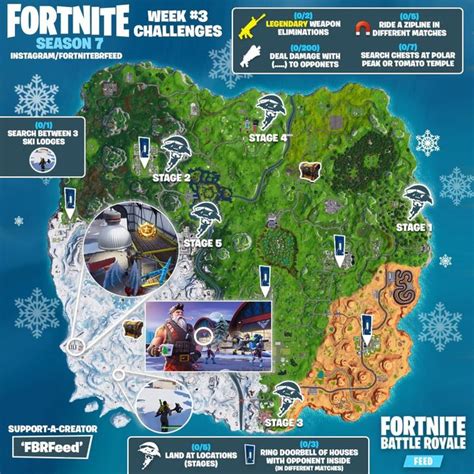 Los Desafíos De La Semana 3 De La Temporada 7 De Fortnite Movistar