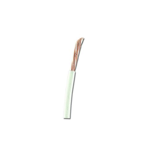 CABLE Cu AISLADO THHN THWN No 10 BLANCO Edelco