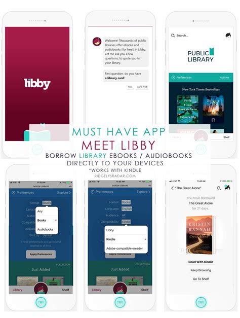 Have You Met Libby Get Library Books Right To Your Device Ridgelys