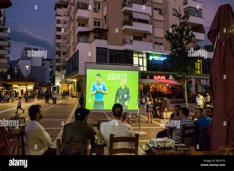 Albania, Tirana, nightlife Stock Photo - Alamy