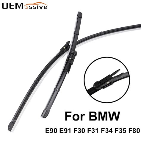 2Pcs Set 24 19 Front Windscreen Wiper Blades Set For BMW 316i 318i