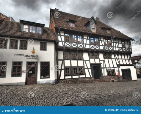 Lutherhaus Eisenach Is One Of The Oldest Preserved Half Timbered Houses