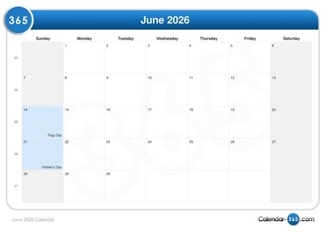 Google Calendar June 2026 2 - Free Printable Templates