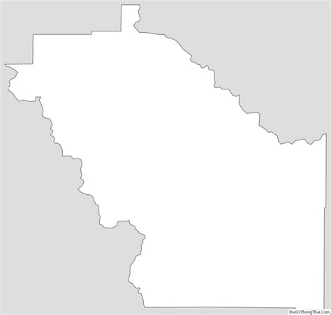 Map of Meagher County, Montana - Thong Thai Real