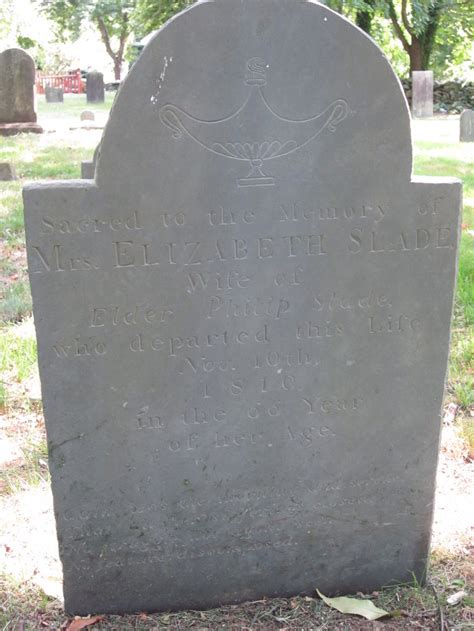 Elizabeth Slade Slade 1745 1810 Mémorial Find a Grave