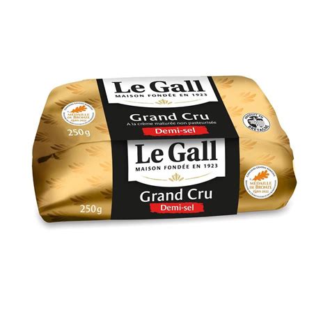 Livraison Domicile Le Gall Beurre De Baratte Sel Au Lait Cru G