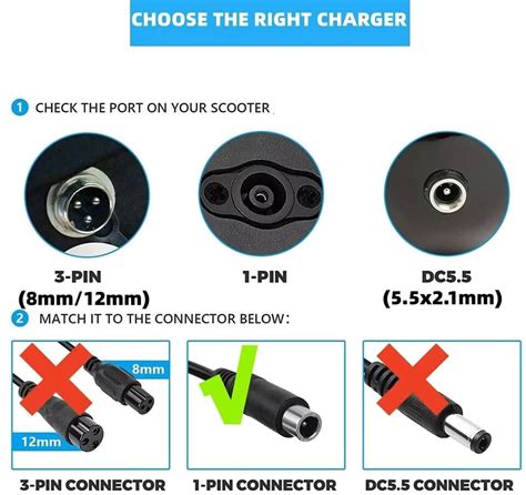 42V Adapter Power For Phantom Gogo A8 A9 Smart Electric Scooter Battery