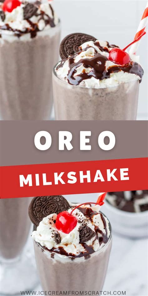 Oreo Milkshake Ice Cream Recipes Artofit