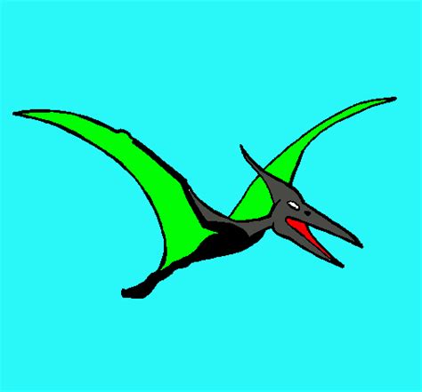 Dibujo de Pterodáctilo pintado por Jaco en Dibujos net el día 19 10 10