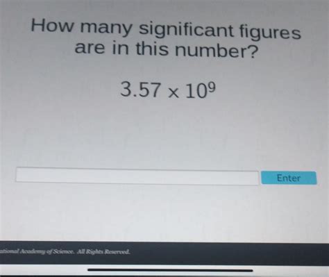 Solved How Many Significant Figures Are In This Number