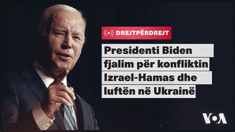 Presidenti Biden fjalim për konfliktin Izrael Hamas dhe Ukrainën YouTube