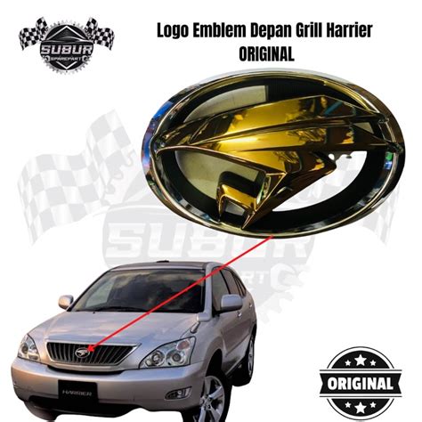 Jual Logo Emblem Depan Grill Harrier ORIGINAL Shopee Indonesia