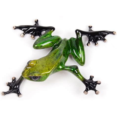 TWISTER - Green Collectible Gem Frog by Tim Cotterill