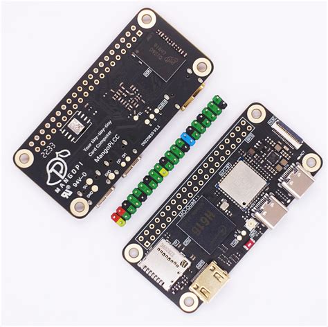 MangoPi MQ Quad Un Allwinner H616 SBC Con Factor De Forma Raspberry Pi