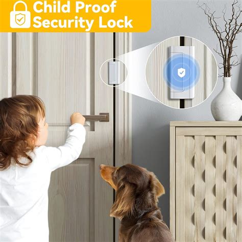 Buy 2 Pack Home Security Door Lock Withstand 800 lbs for Inward