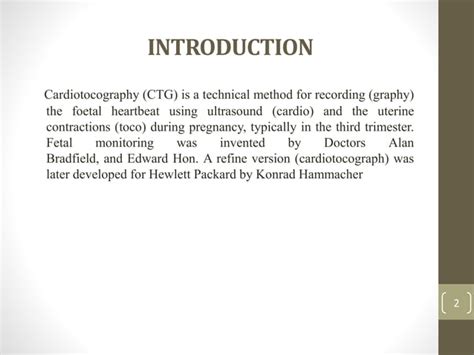 Cardiotocography | PPT