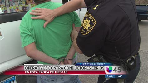 Contra Conductores Ebrios En Fin De Año Video Univision 45 Houston Kxln Univision