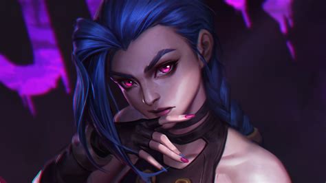 Jinx Arcane 4K #4871e Wallpaper PC Desktop