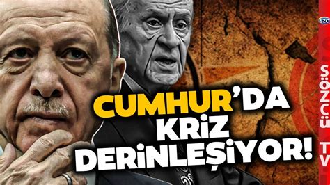 Erdoğan ın Sınırını Devlet Bahçeli Çiziyor Cumhur Krizi Büyüyor Eğer