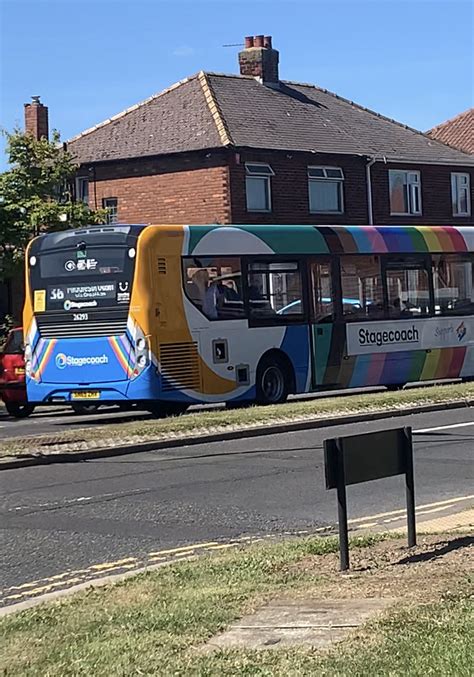 SN69 ZHV In Her New Pride Colours Teesside Transport Flickr