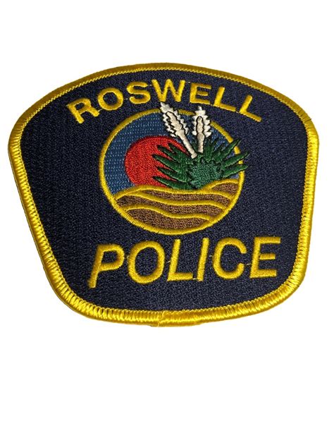 Roswell NM Police Patch