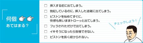 「はやい」早漏の悩みと原因について 精力剤・勃起力の回復についてのご相談なら元気堂薬店