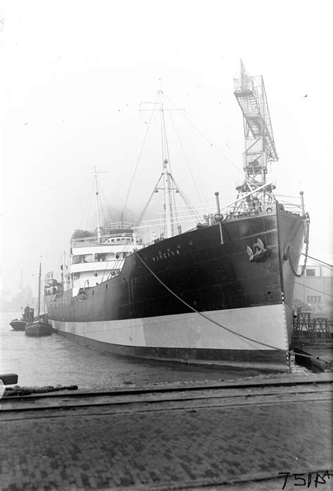 Tanker S S Vimeira 1929 Ramp Bij De RDM Rotterdamsche Droogdok