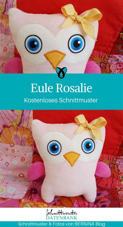 Kuscheltier Eule Kostenlose Schnittmuster Datenbank Baby N Hen