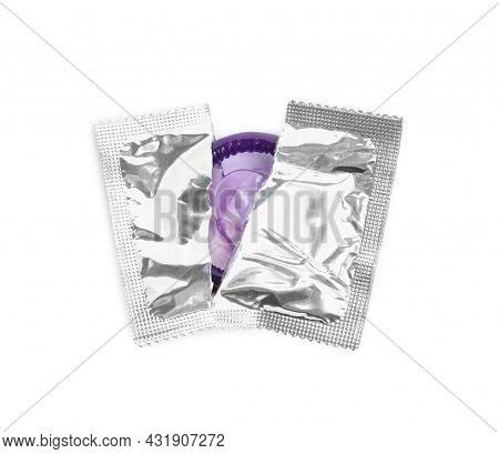 Torn Condom Package Image Photo Free Trial Bigstock