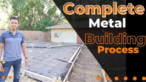 Texas Metal Building Process Concrete To Metal Building Wolfsteel