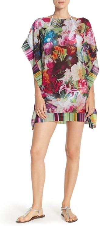 Ted Baker Imalita Floral Swirl Cover Up Tunic In Fuchsia At Amazon