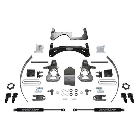 Fabtech® Gmc Sierra 2017 6 X 6 Basic Front And Rear Suspension Lift Kit