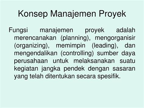 Ppt Manajemen Proyek Powerpoint Presentation Free Download Id 5776854