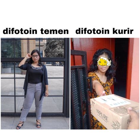 10 Momen Kocak Difotoin Kurir Ini Hasilnya Gak Banget