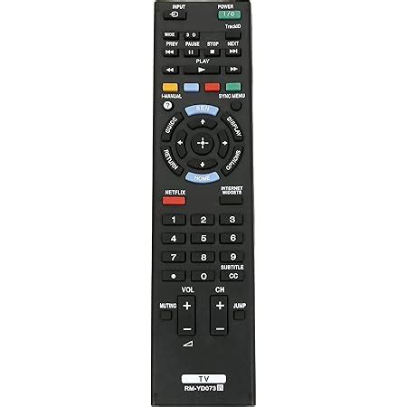 Amazon New RM YD073 Replace Remote Fit For Sony BRAVIA TV KDL