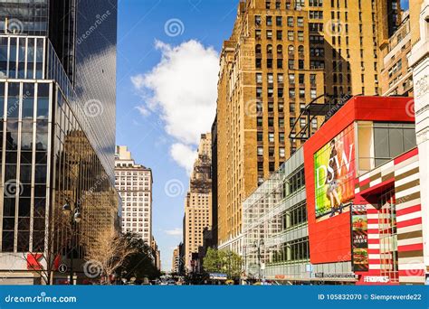 Arquitectura De Manhattan Nueva York Los E E U U Imagen Editorial