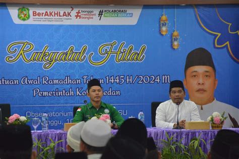 Pemko Medan Bersama OIF UMSU Pantau Hilal Ramadhan 1445 H OIF UMSU