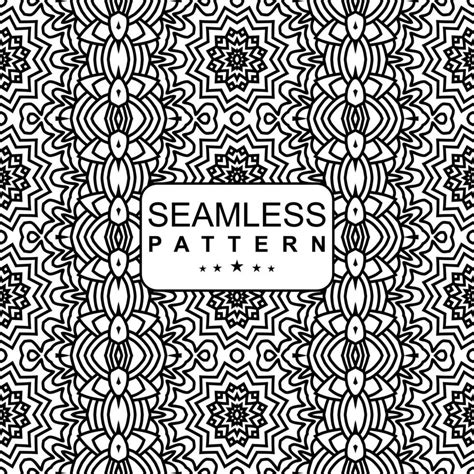 BLACK WHITE SEAMLESS PATTERN BACKGROUND. VECTOR ILLUSTRATION 13975789 ...