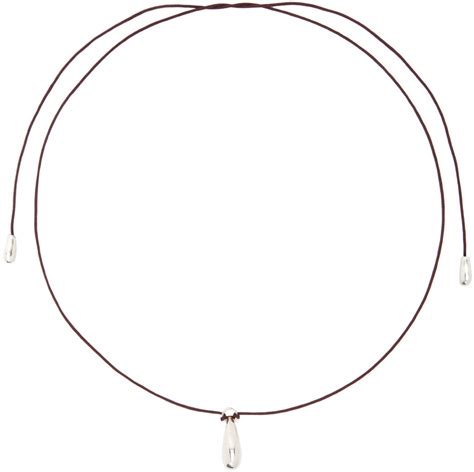 Black Droplet Choker By Sophie Buhai On Sale