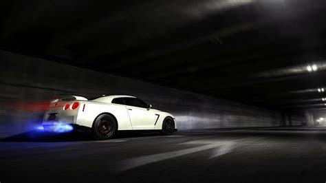 Hd Wallpaper Nissan Skyline Flame Backfire Gtr Wallpaper Flare