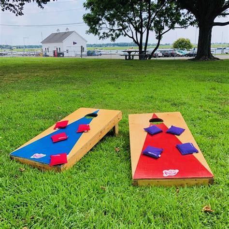 cornhole game rentals ct red blue | Arcade Specialties Game Rentals