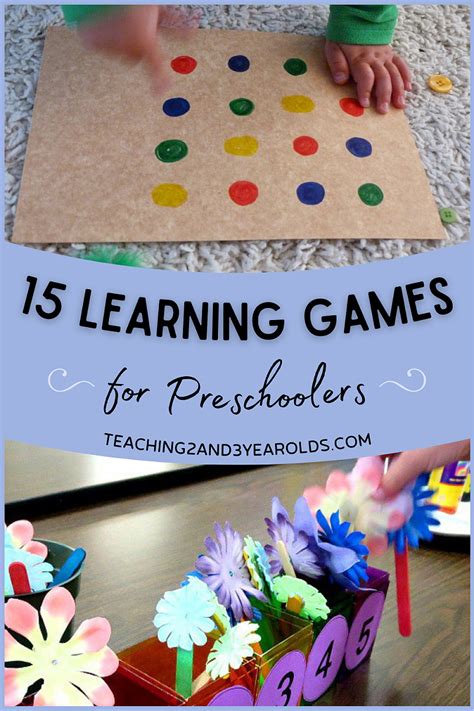 How to Put Together Preschool Learning Games that are Full of Fun!