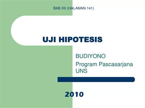 Ppt Uji Hipotesis Powerpoint Presentation Free Download Id 3672574