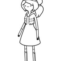 Desenho De Princesa De Hora De Aventura Para Colorir Tudodesenhos