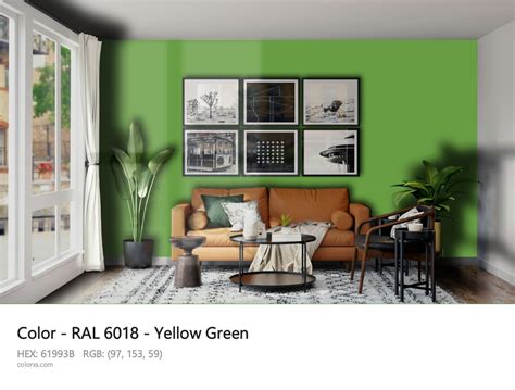 About RAL 6018 Yellow Green Color Color Codes Similar Colors And